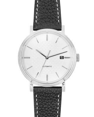 Lederband Hirsch Bologna L 01802050-2, schwarz, Kalbsleder, Länge L, Quick Release