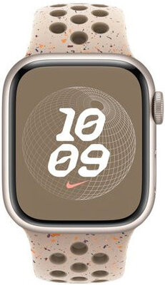Original Apple Silikonarmband für Apple Watch 38/40/41 mm, Farbe Beige, Größe M/L