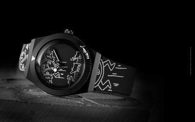 Timex Q x Keith Haring TW2W25600QY