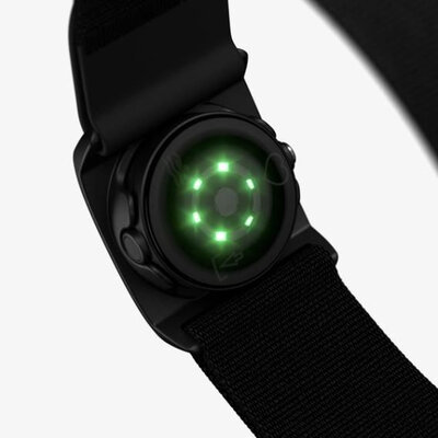 Optischer Herzfrequenzsensor Polar Verity Sense, schwarz, Größe S-L