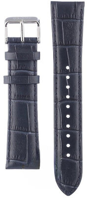 Leder-Uhrenarmband Orient UL002013J0 21mm (für Modell RA-AG00), blau