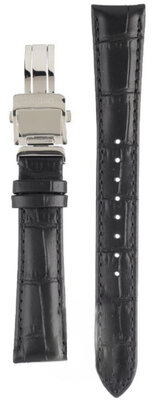 Leder-Uhrenarmband Orient UL005011J0 17mm (für Modell RA-KA00), schwarz