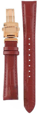 Leder-Uhrenarmband Orient UL005015P0 17mm (für Modell RA-KA00), rot