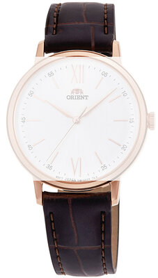 Leder-Uhrenarmband Orient UL00H012P0 15mm (für Modell RA-QC17), braun