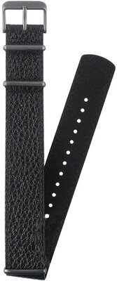 Leder-Uhrenarmband Orient UL00N011N0 20mm (für Modell RA-AR02), schwarz, NATO