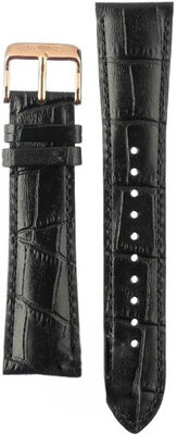 Leder-Uhrenarmband Orient UL014011P0 20mm (für Modell RA-AK03), schwarz