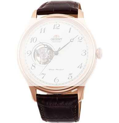 Leder-Uhrenarmband Orient UL016011P0 20mm (für Modell RA-AG00), braun