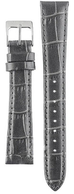 Leder-Uhrenarmband Orient UL019025J0 17mm (für Modell RA-AG00), grau