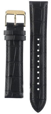 Leder-Uhrenarmband Orient UL036011G0 (für Modell RA-AC0E), schwarz