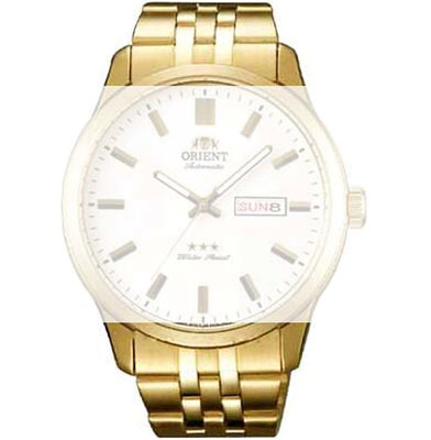 Edelstahlarmband Orient KDEZKAA 22mm (für Modell RA-AB00), goldfarben