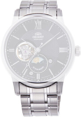 Edelstahlarmband Orient UM010111J0 21mm (für Modell RA-AS00), silberfarben