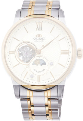 Edelstahlarmband Orient UM010111Z0 21mm (für Modell RA-AS00), bicolor