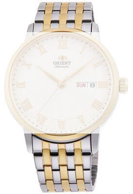 Edelstahlarmband Orient UM032112Z0 20mm (für Modell RA-AA0A), bicolor