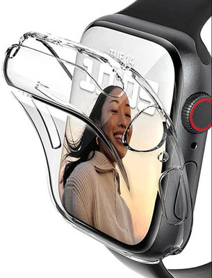 Schutzhülle (für Apple Watch 40mm), Silikon, transparent