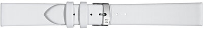 Leder-Uhrenarmband Morellato Micra Evoque 5126875.017 S, weiß