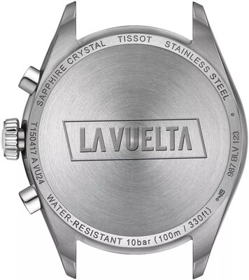 Tissot PR 100 Chronograph Quartz 2024 T150.417.11.051.01 La Vuelta 2024 Limited Edition (+ Ersatz-Uhrenarmband)