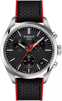 Tissot PR 100 Chronograph Quartz 2024 T150.417.11.051.01 La Vuelta 2024 Limited Edition (+ Ersatz-Uhrenarmband)