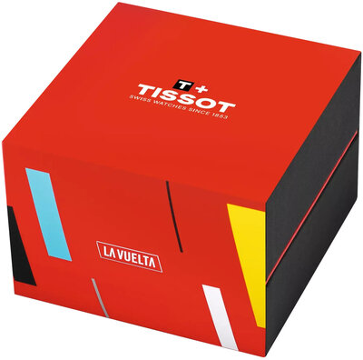 Tissot PR 100 Chronograph Quartz 2024 T150.417.11.051.01 La Vuelta 2024 Limited Edition (+ Ersatz-Uhrenarmband)