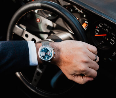 Edox Sportsman Automatic 08202-3bu-buin Limited Edition 600pcs (+ Ersatzband)