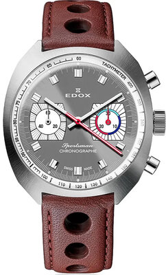 Edox Sportsman Automatic 08202-3g-gin Limited Edition 600pcs (+ Ersatzband)