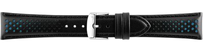 Leder-Uhrenarmband Morellato Lipari 5966237.866 M, schwarz