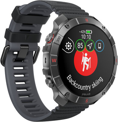 Polar Grit X2 Pro Titan, Größe M/L (+ Ersatzband)