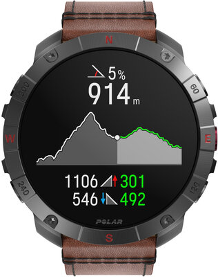 Polar Grit X2 Pro Titan, Größe M/L (+ Ersatzband)