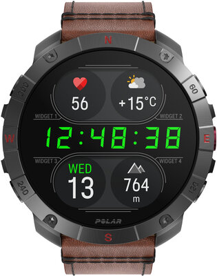 Polar Grit X2 Pro Titan, Größe M/L (+ Ersatzband)