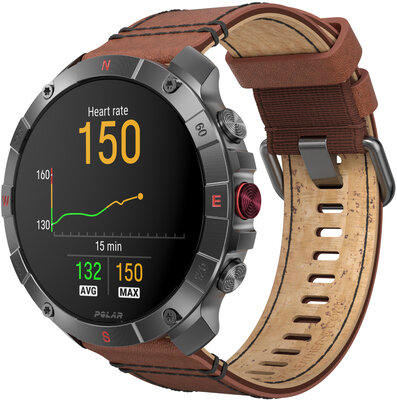 Polar Grit X2 Pro Titan, Größe M/L (+ Ersatzband)