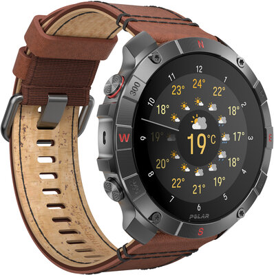 Polar Grit X2 Pro Titan, Größe M/L (+ Ersatzband)