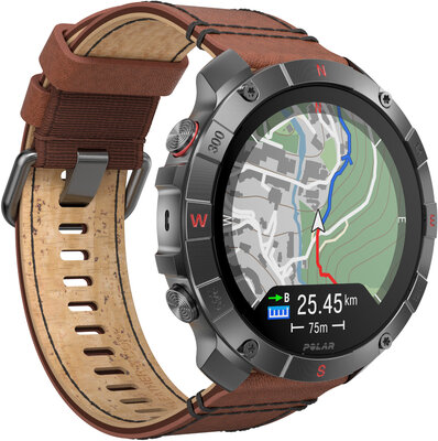 Polar Grit X2 Pro Titan, Größe M/L (+ Ersatzband)