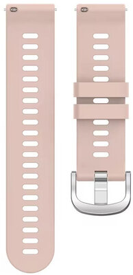 Silikon-Uhrenarmband Ricardo 18mm (für Garmin Venu 2S, Vívoactive 4S, Forerunner 265S, Venu 3S u.a.), rosa, Quick Release