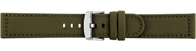 Textil-Uhrenarmband Morellato Viareggio 5969E13.073 M, grün, recyceltes Material