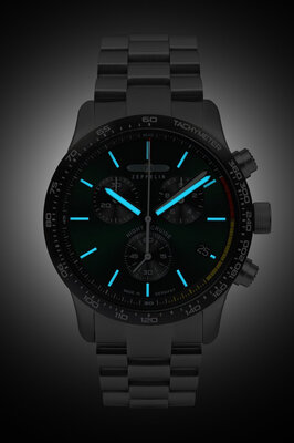 Zeppelin Night Cruise 7288M-4_Set Quartz (+ Ersatz-Uhrenarmband)