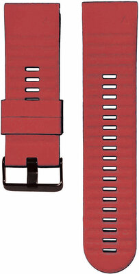 Silikonband Ricardo 26mm (pro Garmin Fenix 8/7X/6X (51mm), Tactix aj.), Rot, QuickFit