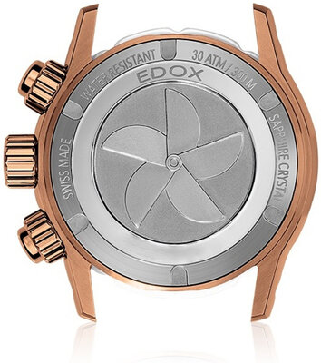 Edox CO-1 Chronolady Chronograph 10255-37RCABRDR