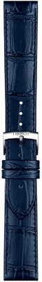 Lederband Tissot T852.041.534 20mm, Blau, Quick Release