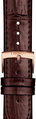 Braunes Lederband Tissot T852.043.014