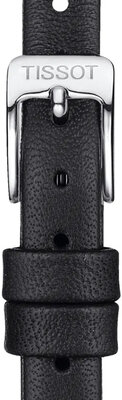 Lederband Tissot T852.043.159 9mm, schwarz, Quick Release