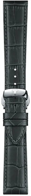 Lederband Tissot T852.045.750 21mm, Grau, Quick Release