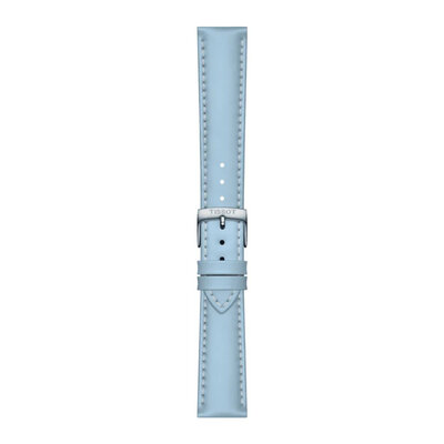 Lederband Tissot T852.048.148 18mm, Blau, Quick Release