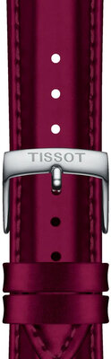 Tissot T852.048.152 burgunderfarbenes Lederband