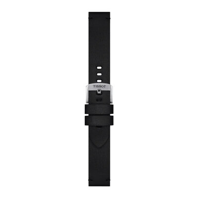 Lederband Tissot T852.048.219 20mm, schwarz, Quick Release