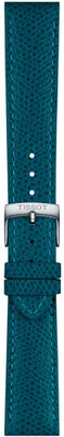 Lederband Tissot T852.049.059 18mm, Blau, Quick Release