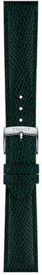 Leder-Uhrenarmband Tissot T852.049.061 18mm, grün, Quick Release