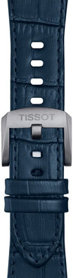 Blaues Lederband Tissot T852.049.411 für Tissot PRX 42mm