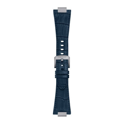 Lederband Tissot T852.049.411 (für das Modell Tissot PRX 42mm), Blau, Quick Release