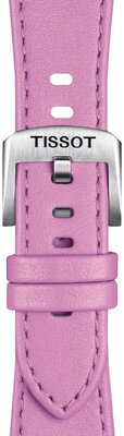 Rosa Lederband Tissot T852.049.546 für Tissot PRX 35mm