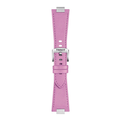 Lederband Tissot T852.049.546 (für das Modell Tissot PRX 35mm), Rosa, Quick Release