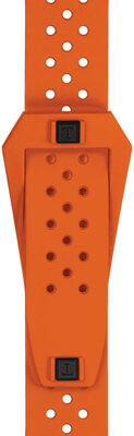 Orangefarbenes Kautschukband Tissot Sideral T852.048.861